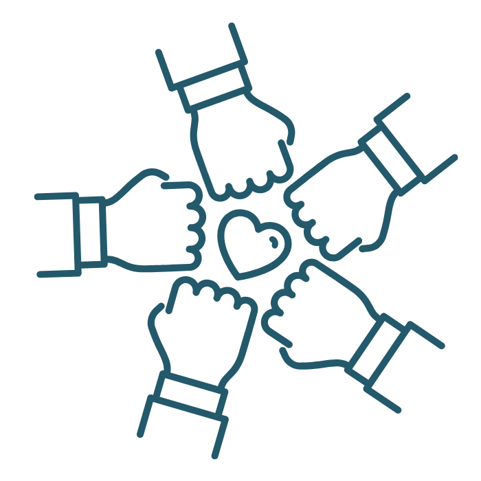 Volunteering symbol.