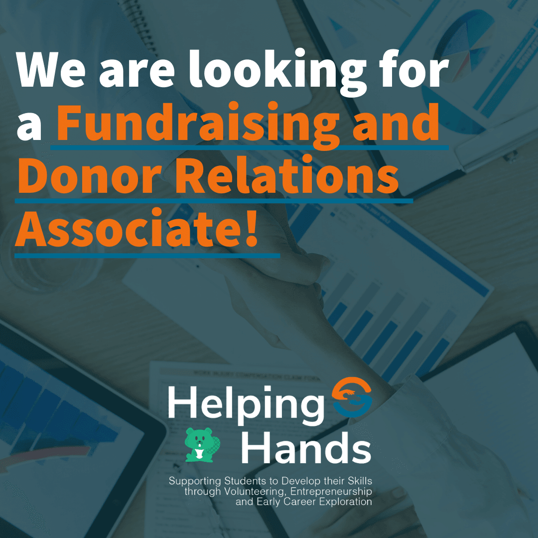 Volunteer Advertisement for Fundraiser and Donor Relations Associate